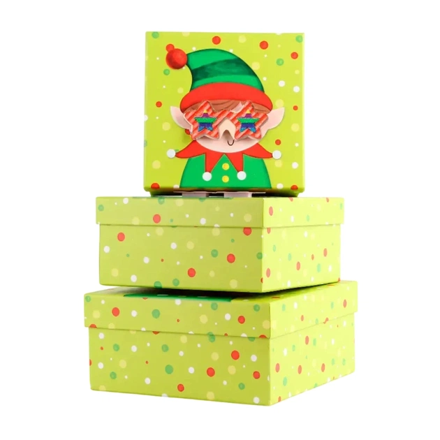 Подарункова коробка Buromax 3 шт (BM.233341) - зображення 1