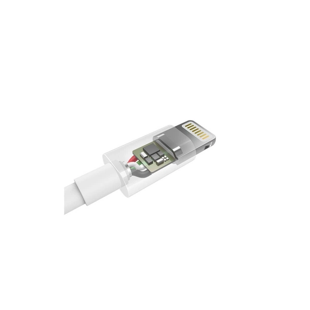 Дата кабель USB 2.0 AM to Lightning 1.8m 2.1A MFI White Choetech (IP0027-WH) - picture 4