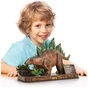 Пазл Cubic Fun 3D National Geographic Dino Стегозавр (DS1054h) - зменшене зображення 4