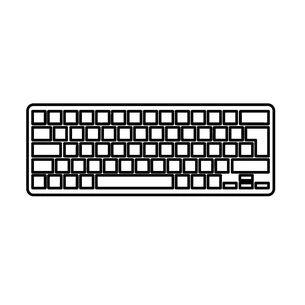 Клавіатура ноутбука MSI Wind U90/U100/U110/U120 черная RU (A43138) зображення 1