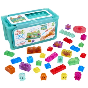 Конструктор Jelly Blox Сенсорний конструктор - У кейсі 2 в 1: ігровий майданчик (934959) зображення 1
