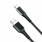 Дата кабель USB 2.0 AM to USB-C 1.2m Black Grand-X (FC-12B) - уменьшенное изображение 2
