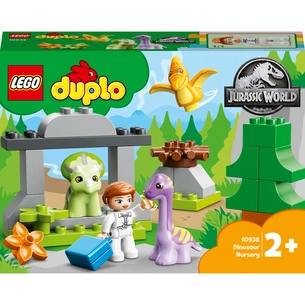 Конструктор LEGO DUPLO Jurassic World Ясла для динозаврів 27 деталей (10938) зображення 1