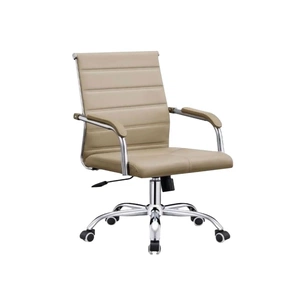 Офісне крісло GT Racer B-4011B Beige зображення 1