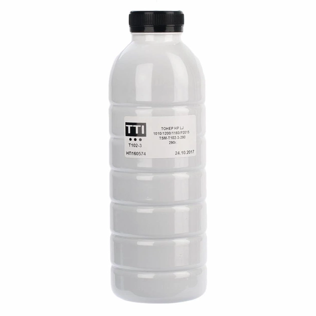 Тонер TTI HP LJ1010/1200/1160/P2015 (290г) (TSM-T102-3-290) - изображение 1