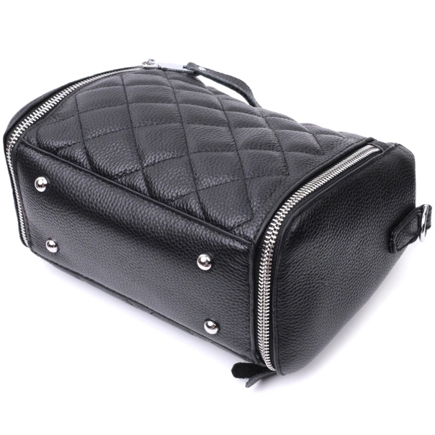 Сумка Vintage З натуральної шкіри Чорна (22667) - зображення 5