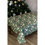 Скатертина Прованс Санта на зеленому 120х140 см (035783) - зменшене зображення 7