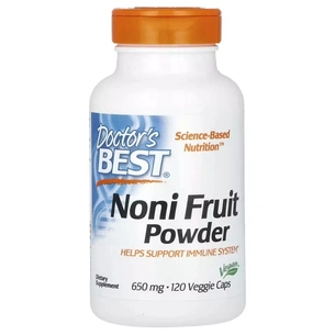 Витаминно-минеральный комплекс Doctor's Best Нони в порошке, 1300 мг, Noni Fruit Powder, 120 вегетарианских капс (DRB-00096) изображение 1