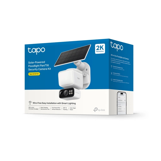 Камера відеоспостереження TP-Link TAPO-C615F-KIT - зображення 4