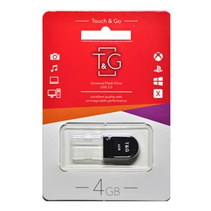USB флеш накопичувач T&G 4GB 010 Shorty Series USB 2.0 (TG010-4GB) зображення 1