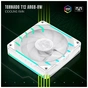 Кулер до корпусу Gamemax Tornado T12 ARGB-RW - зменшене зображення 5