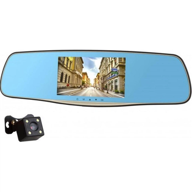Відеореєстратор Autoban AVR-16S 2 Cam 1080p FHD (gold) (avr16sgld) - изображение 1