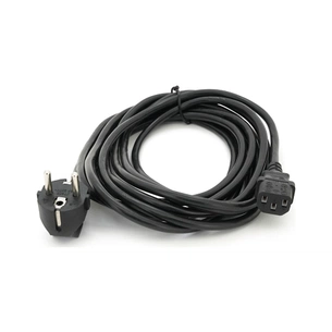 Кабель живлення C13 5.0m 1.0mm2 Voltronic (PC-186 CEE7/7-C13-CCA50/1) зображення 1