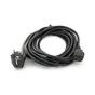 Кабель живлення C13 5.0m 1.0mm2 Voltronic (PC-186 CEE7/7-C13-CCA50/1) - зменшене зображення 1