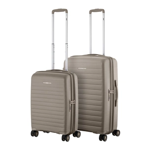 Набір валіз 2E Aero (M+S), сіро-коричневі (2E-SPP-AERO-SET2-TP) зображення 1