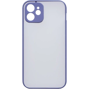 Чохол до мобільного телефона Intaleo Smoky Apple iPhone 12 Purple (1283126520112) зображення 1