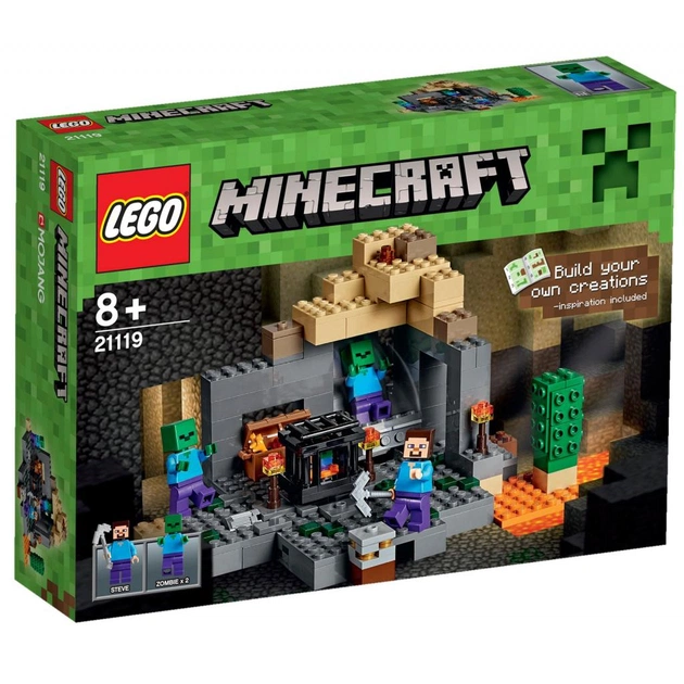 Конструктор LEGO Minecraft Підземелля (21119) - изображение 1