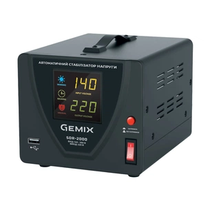 Стабілізатор Gemix SDR-2000 (SDR2000.1400W) зображення 1