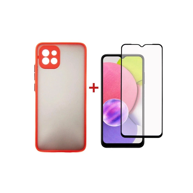 Чохол до мобільного телефона Dengos Kit for Realme C53 case + cable DENGOS (Black) (DG-CC-02) - зображення 1