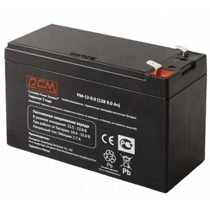Батарея до ДБЖ Powercom 12В 9 Ач (PM-12-9) зображення 1