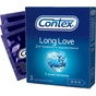 Презервативи Contex Long Love з анестетиком латексні з силіконовою змазкою 3 шт. (5060040300107) - зменшене зображення 1