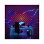 Гірлянда Twinkly Smart LED Squares 1 Starter Panel, RGB LED, USB-C, Black 16х16см (TWQ064STW-01-BUSB) - зменшене зображення 5