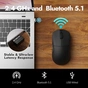 Мишка Lemokey G1 USB-A/USB-C/Wireless 8K Black (G1-A1) - зменшене зображення 2