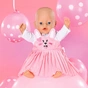 Аксесуар до ляльки Zapf Одяг для ляльки Baby Born - Сукня з зайкою (832868) - зменшене зображення 3