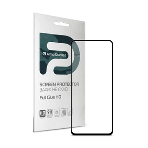 Скло захисне Armorstandart Full Glue HD TECNO Pova (LD7) Black Black (ARM65106) зображення 1