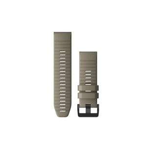Ремінець до смарт-годинника Garmin fenix 6X 26mm QuickFit Dark Sandstone Silicone (010-12864-02) зображення 1