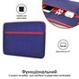 Чохол до ноутбука Promate 16" Portfolio-L Blue (portfolio-l.blue) - зменшене зображення 5