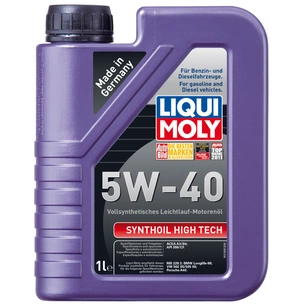 Моторна олива Liqui Moly Synthoil High Tech 5W-40 1л (1855) зображення 1