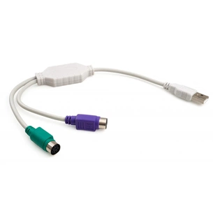 Кабель для передачі даних USB to PS/2 Vinga (VCPUSB2PS2) зображення 1