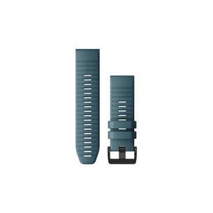 Ремінець до смарт-годинника Garmin fenix 6X 26mm QuickFit Lakeside Blue Silicone (010-12864-03) зображення 1
