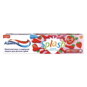 Дитяча зубна паста Aquafresh Splash (6-8 років) 50 мл (5054563089823) зображення 1