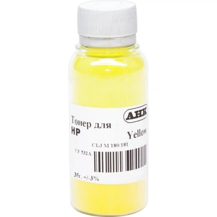 Тонер AHK HP CLJ M180/181, 35г Yellow (1505180) зображення 1