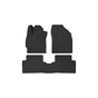 Килимок в салон EVAtech Toyota Auris (E150) FWD 5-doors 2006-2012 1 пок (TY3654ZE3TL2RBB) - зменшене зображення 1