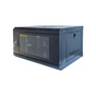 Шафа настінна GEAR 6U 19'' 600x600x300 мм, + полка 19", black (GWMSN-6U-600-600) - уменьшенное изображение 1