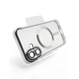 Чохол до мобільного телефона BeCover TPU Chrome Case (MagSafe) для Apple iPhone 16 Plus Silver (712078) - зменшене зображення 3