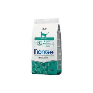 Сухий корм для кішок Monge Cat Hairball зі смаком курки, кукурудзи та рису 400 г (8009470005227) зображення 1