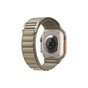 Смарт-годинник Apple Watch Ultra 2 GPS + Cellular, 49mm Titanium Case with Olive Alpine Loop - Medium (MREY3UL/A) - зменшене зображення 3