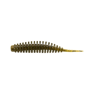Силікон рибальський FishUP Tanta 3" 074 - Green Pumpkin Seed (6шт/уп) (1864.00.19) зображення 1