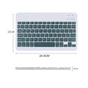 Клавіатура BeCover (245х150 мм) Bluetooth UA Dark Green (713406) - зменшене зображення 4