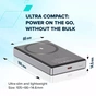 Батарея універсальна Canyon 10000mAh OnPower 510 slim Magsafe PD/20W Beige (CNS-CPB510BE) - зменшене зображення 9