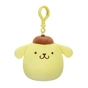М'яка іграшка Squishmallows на кліпсі - Помпомпурін 9 см (SQSN00273) - зменшене зображення 1