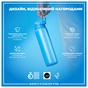 Пляшка для води ION8 OneTouch Stainless Steel 1200 мл Blue (I8SS1000BLU) - зменшене зображення 4