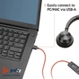 Навушники Poly Blackwire 3320-M USB-A/C (8X220AA) - зменшене зображення 3
