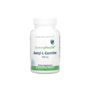 Амінокислота Seeking Health Ацетил-L-Карнітін, 500 мг, Acetyl-L-Carnitine, 90 вегетаріанських кан. (SKH-52008) зображення 1