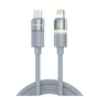 Дата кабель USB-C to Lightning 1.0m PD30W warm light gray ColorWay (CW-CBPDCL092-GR) - зменшене зображення 1