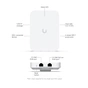 Точка доступу Wi-Fi Ubiquiti UniFi 7 In-Wall (U7-IW) - зменшене зображення 9